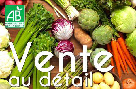 Vente légumes bio au détail à Garéoult 83136